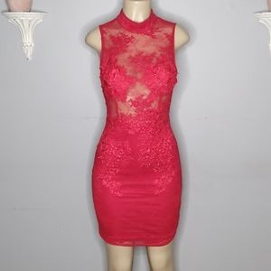 Red Lace Dress